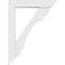 Ekena Millwork Standard Olympic Architectural Grade PVC Bracket with Traditional Ends, 3"W x 24"D x 32"H BKTP03X24X32OLY01 - alternate 2